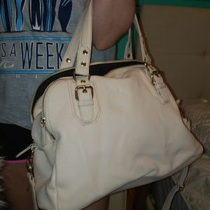 Large blush pink purse